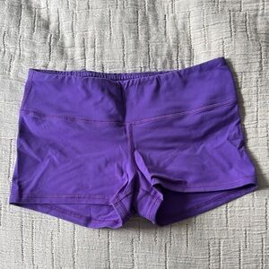 Fleo Purple Athletic Shorts